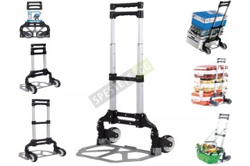 Сгъваема транспортна количка-foto4