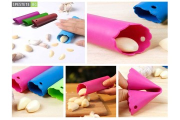 Силиконова белачка за чесън-foto2