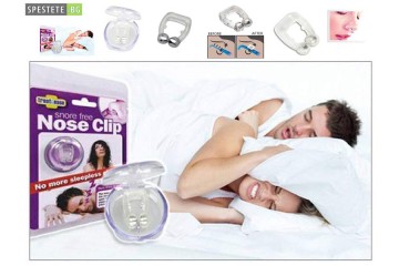 Уред против хъркане с магнити - Noseclip-foto2