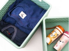 Кош с плетен дизайн-foto2