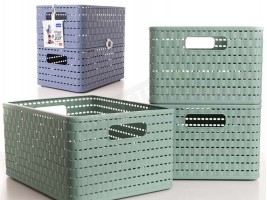 Кош с плетен дизайн-foto3