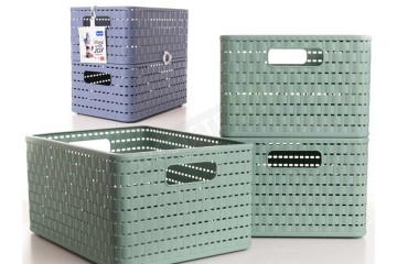 Кош с плетен дизайн-foto3