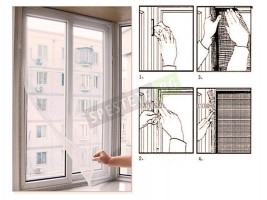 Мрежа против насекоми за прозорец-foto4