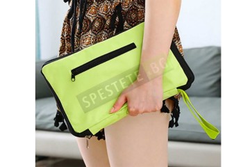 Сгъваема пазарска чанта на колелца-foto2