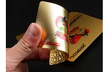 Златно тесте карти за игра-foto3