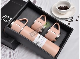 Комплект термос и 3бр. Чаши Комплект термос и 3бр. Чаши