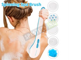 Почистваща и масажираща четка за баня 2в1-foto2