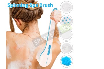 Почистваща и масажираща четка за баня 2в1-foto2