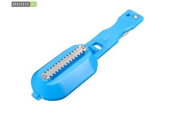 Белачка за чистене на риба с контейнер-foto2