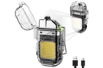 Електрическа запалка с LED фенер