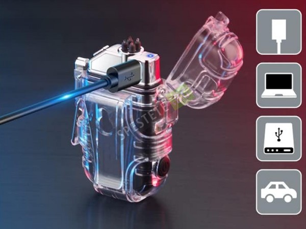 Електрическа запалка с LED фенер