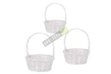 Комплект 3бр. плетени кошници-foto3