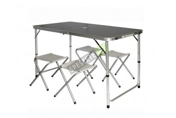 Комплект 4 стола и сгъваема маса-foto2