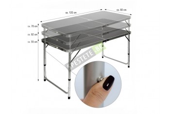 Комплект 4 стола и сгъваема маса-foto5