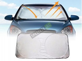 Сгъваем сенник за предно стъкло-foto2