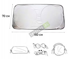 Сгъваем сенник за предно стъкло-foto4