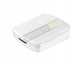 Сгъваемо LED огледало с органайзер за козметика-foto3