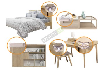 4бр. Силиконови предпазители за ъгли-foto3