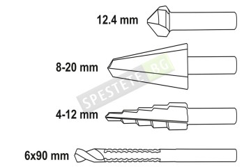 Комплект за мултифункционално пробиване-foto3