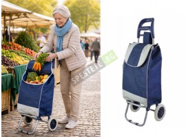 Пазарска чанта с колела