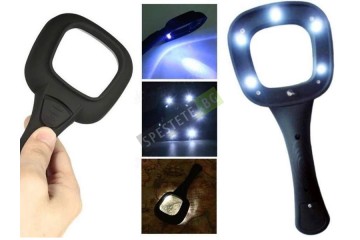 Ръчна лупа с LED осветление-foto3