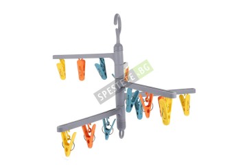 Сгъваема закачалка за дрехи-foto3