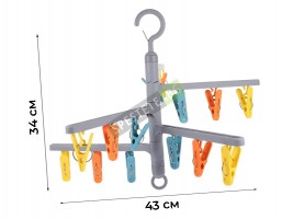 Сгъваема закачалка за дрехи-foto4