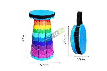 Телескопичен сгъваем стол-foto6