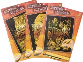 Творчески комплект за гравиране 3бр.-foto2