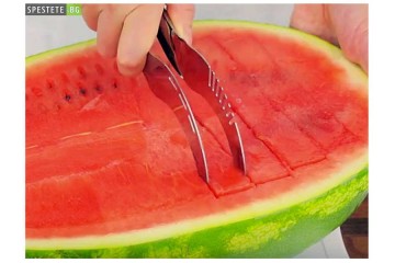 Уред за рязане и поднасяне на диня-foto3