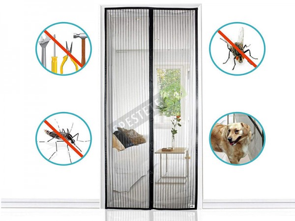 Елегантна мрежа за врата против насекоми