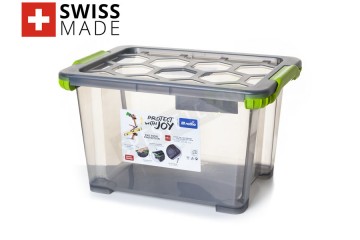 Подсилена кутия със заключващ се капак 