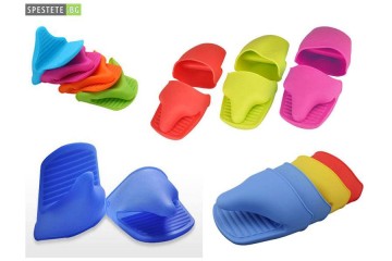 Силиконови ръкавици за горещи повърхности 2бр.-foto2