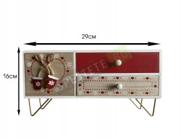 Декоративно коледно шкафче-foto4