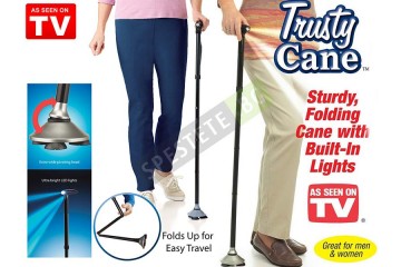 Сгъваем устойчив бастун с фенер-foto2