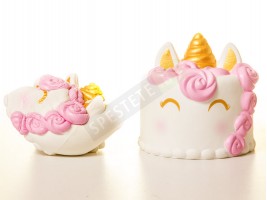 Скуиши играчка торта еднорог Squishies-foto2