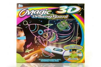 3D Дъска за рисуване с LED светлина-foto2