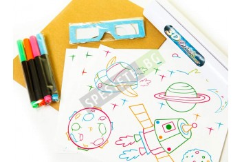 3D Дъска за рисуване с LED светлина-foto3