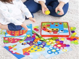 Детска креативна мозайка с шаблони-foto3