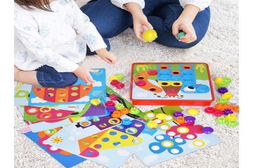 Детска креативна мозайка с шаблони-foto3
