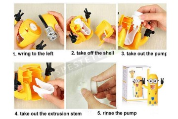 Диспенсър за паста за зъби в формата на Миньон-foto2