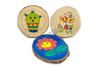 2бр. Дървена декорация за оцветяване-foto4