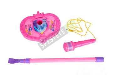 Детски микрофон със стойка - Замръзналото кралство-foto2