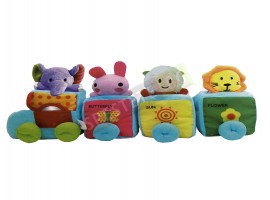 Плюшено влакче играчка-foto2