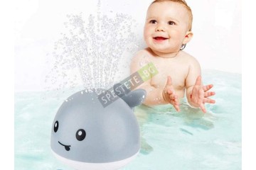 Детска играчка за баня кит