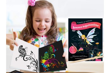 Скреч книжка за оцветяване