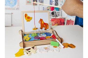 Дървена игра риболов Дървена игра риболов