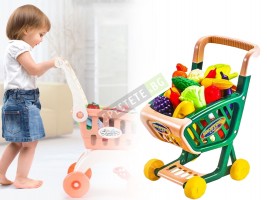 Детска пазарска количка с 32 аксесоара-foto2