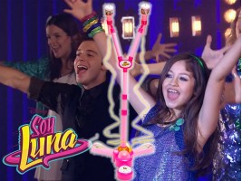 Детски микрофон със стойка Soy Luna-foto3