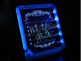 Дъска за писане с LED светлина-foto2